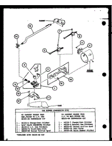 Gas Burner Conversion Kits (Lg1101 / P7762204w) (Lg2401 / P7762205w) (Lg2501 / P7762206w) parts for Amana Dryer LE1100/P7762201W from AppliancePartsPros.com