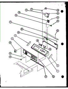 Parts Not Illustrated parts for Amana Dryer LE2402/P7762217W from AppliancePartsPros.com