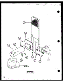 Heater Box (Gas Models) (Lg1112 / P7762216w) (Le2402 / P7762217w) (Lg2412 / P7762218w) (Lg2512 / P7762220w) parts for Amana Dryer LE2402/P7762217W from AppliancePartsPros.com