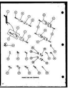 Power Cord And Terminals parts for Amana Dryer LE2402/P7762217W from AppliancePartsPros.com