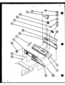 Parts Not Illustrated parts for Amana Dryer LE2500/P7762203W from AppliancePartsPros.com