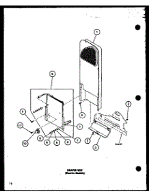 Hetaer Box (Gas Models) (Le2802 / P7804815w) (Le9002 / P7804813w) (Lg2902 / P7804817w) parts for Amana Dryer LE2902/P7804817W from AppliancePartsPros.com