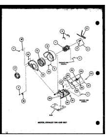 Motor parts for Amana Dryer LE9002/P7804821W from AppliancePartsPros.com