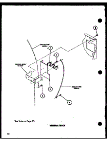 Terminal Block (Le2802 / P7804823w) (Le2902 / P7804825w) (Le9002 / P7804821w) parts for Amana Dryer LE9002/P7804821W from AppliancePartsPros.com