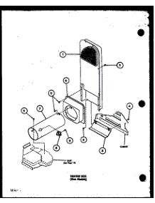 Heater Box (Gas Models) (Lgd851 / P7804810w) (Lgd951 / P7804812w) (Lgd951 / P7804828w) parts for Amana Dryer LED950/P7804827W from AppliancePartsPros.com