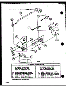 Gas Burner Conversion Kits (Lgd851 / P7804810w) (Lgd951 / P7804812w) (Lgd951 / P7804828w) parts for Amana Dryer LED950/P7804827W from AppliancePartsPros.com