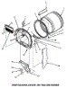 Front Bulkhead, Air Duct, Felt Seal & Cylinder (Le4207l / P1178402wl) (Le4207w / P1178402ww) (Le4507l / P1163611wl) (Le4507w / P1163610ww) (Le4607l / P1163615wl) (Le4607w / P1163614ww) (Le8507w / P1163605ww) (Le8607w / P1163618ww) (Lem427l / P1178403wl) (Lem427w / P1178403ww