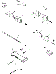 Terminals And Motor Connection  Block parts for Speed Queen Dryer LES10AW-PLES10AW from AppliancePartsPros.com