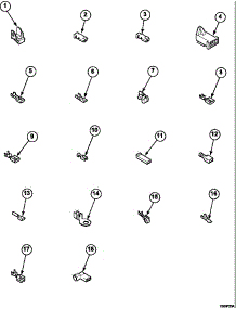 Terminals parts for Speed Queen Dryer LES10AW-PLES10AW from AppliancePartsPros.com