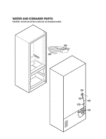 Water & Ice Maker Parts parts for Lg Bottom-Mount Refrigerator LFC25776ST/03 from AppliancePartsPros.com