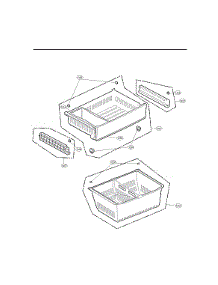Freezer Parts parts for Lg Bottom-Mount Refrigerator LFC28768SB/02 from AppliancePartsPros.com