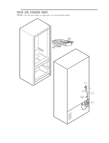 Water & Icemaker Parts parts for Lg Bottom-Mount Refrigerator LFC28768SB/02 from AppliancePartsPros.com