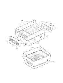 Freezer Parts parts for Lg Bottom-Mount Refrigerator LFC28768ST/02 from AppliancePartsPros.com