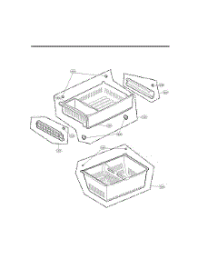 Freezer Parts parts for Lg Bottom-Mount Refrigerator LFC28768ST/03 from AppliancePartsPros.com