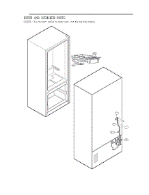 Water & Icemaker Parts parts for Lg Bottom-Mount Refrigerator LFC28768ST/03 from AppliancePartsPros.com