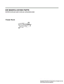 Ice Maker / Ice Bin Parts parts for Lg Bottom-Mount Refrigerator LFCC22426S/01 from AppliancePartsPros.com