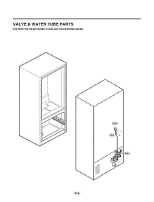 Valve / Water Tube Parts parts for Lg Bottom-Mount Refrigerator LFCC23596S/01 from AppliancePartsPros.com