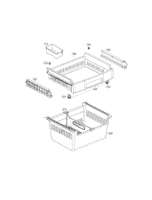 Freezer Parts parts for Lg Bottom-Mount Refrigerator LFCS22520D/00 from AppliancePartsPros.com