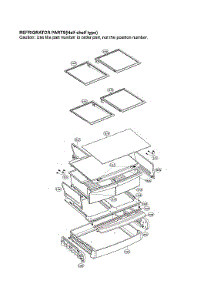 Refrigerator Parts parts for Lg Bottom-Mount Refrigerator LFCS22520D/01 from AppliancePartsPros.com