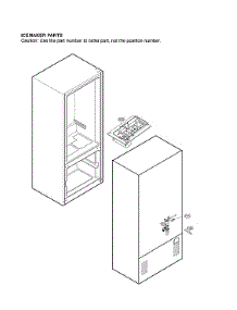 Icemaker Parts parts for Lg Bottom-Mount Refrigerator LFCS22520D/01 from AppliancePartsPros.com