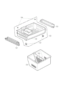 Freezer Parts parts for Lg Bottom-Mount Refrigerator LFCS25426S/00 from AppliancePartsPros.com