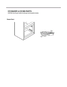 Ice Maker & Ice Bin Parts parts for Lg Bottom-Mount Refrigerator LFCS31626S/01 from AppliancePartsPros.com