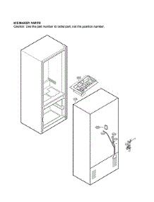 Icemaker Parts parts for Lg Bottom-Mount Refrigerator LFDS22520S/04 from AppliancePartsPros.com