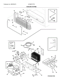System parts for Frigidaire Bottom-Mount Refrigerator LFHB2751TF6 from AppliancePartsPros.com