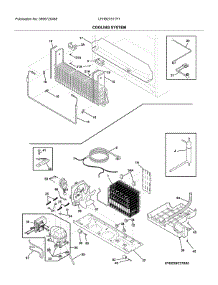 System parts for Frigidaire Bottom-Mount Refrigerator LFHB2751TF7 from AppliancePartsPros.com