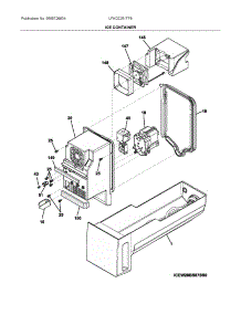 Container parts for Frigidaire Bottom-Mount Refrigerator LFHD2251TF8 from AppliancePartsPros.com
