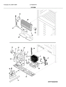 System parts for Frigidaire Top-Mount Refrigerator LFTR2045VF0 from AppliancePartsPros.com