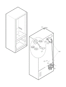 Valve And Water Tube Parts parts for Lg Bottom-Mount Refrigerator LFX21976ST/07 from AppliancePartsPros.com
