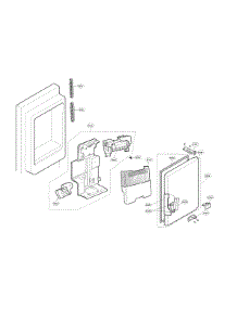 Ice Bank Parts parts for Lg Bottom-Mount Refrigerator LFX21976ST/07 from AppliancePartsPros.com