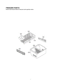 Freezer Parts parts for Lg Bottom-Mount Refrigerator LFX23961SB/02 from AppliancePartsPros.com