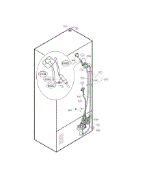 Valve & Water Tube Parts parts for Lg Bottom-Mount Refrigerator LFX28979ST/00 from AppliancePartsPros.com