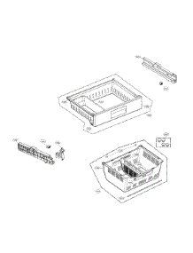 Freezer Parts parts for Lg Bottom-Mount Refrigerator LFX29927ST/03 from AppliancePartsPros.com