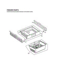 Freezer Parts parts for Lg Bottom-Mount Refrigerator LFX31915SW/00 from AppliancePartsPros.com
