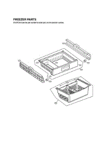 Freezer Parts parts for Lg Bottom-Mount Refrigerator LFX31915SW/02 from AppliancePartsPros.com