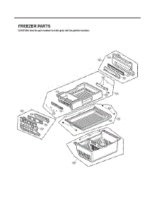 Freezer Parts parts for Lg Bottom-Mount Refrigerator LFX31935ST/04 from AppliancePartsPros.com