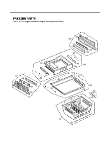 Freezer Parts parts for Lg Bottom-Mount Refrigerator LFX32945ST/02 from AppliancePartsPros.com