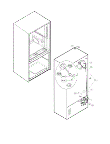 Valve & Water Tube Parts parts for Lg Bottom-Mount Refrigerator LFX33975ST/00 from AppliancePartsPros.com