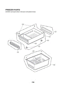 Freezer Parts parts for Lg Bottom-Mount Refrigerator LFXC22526D/04 from AppliancePartsPros.com