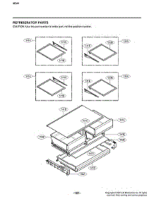 Refrigerator Parts parts for Lg Bottom-Mount Refrigerator LFXC22526D/10 from AppliancePartsPros.com
