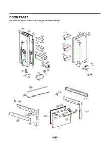 Door Parts parts for Lg Bottom-Mount Refrigerator LFXC22526S/00 from AppliancePartsPros.com