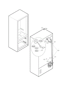 Valve & Water Tube Parts parts for Lg Bottom-Mount Refrigerator LFXC24726S/03 from AppliancePartsPros.com