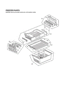 Freezer Parts parts for Lg Bottom-Mount Refrigerator LFXC24796S/01 from AppliancePartsPros.com