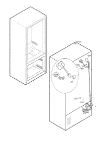 Valve And Water Tube Parts parts for Lg Bottom-Mount Refrigerator LFXS24663S/01 from AppliancePartsPros.com