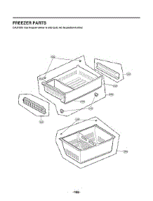 Freezer Parts parts for Lg Bottom-Mount Refrigerator LFXS26596D/01 from AppliancePartsPros.com