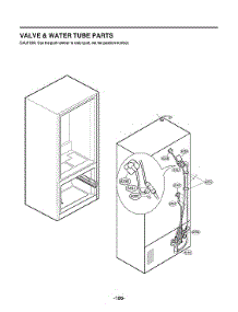 Valve / Water Tube Parts parts for Lg Bottom-Mount Refrigerator LFXS26596D/01 from AppliancePartsPros.com