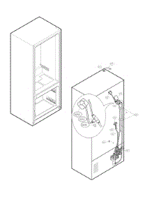 Valve & Water Tube Parts parts for Lg Bottom-Mount Refrigerator LFXS26596S/00 from AppliancePartsPros.com